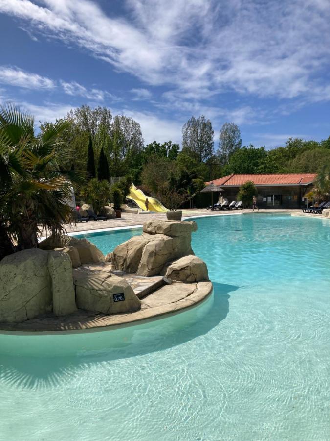 Camping 5* - Biscarosse Lac - Mobilhome 2 Chambres - 4 Personnes Biscarrosse Bagian luar foto
